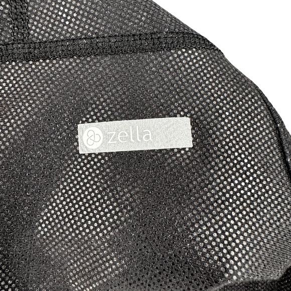 Zella High Waisted Black Metallic Dot Print Leggings Womens Size Small - Picture 4 of 8